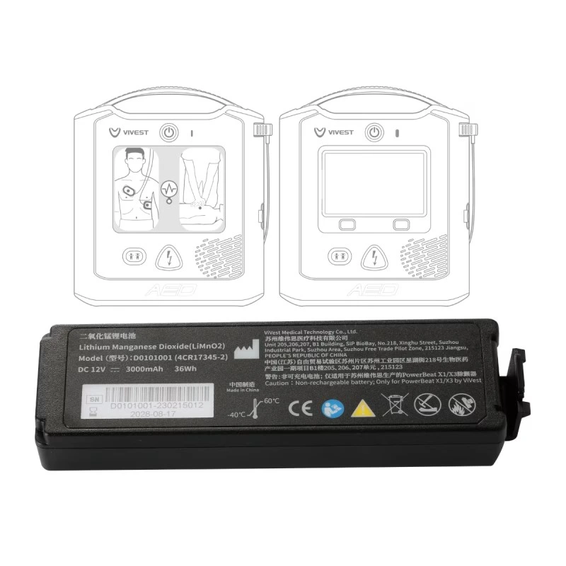 Batterie für ViVest AED-1 & AED-3